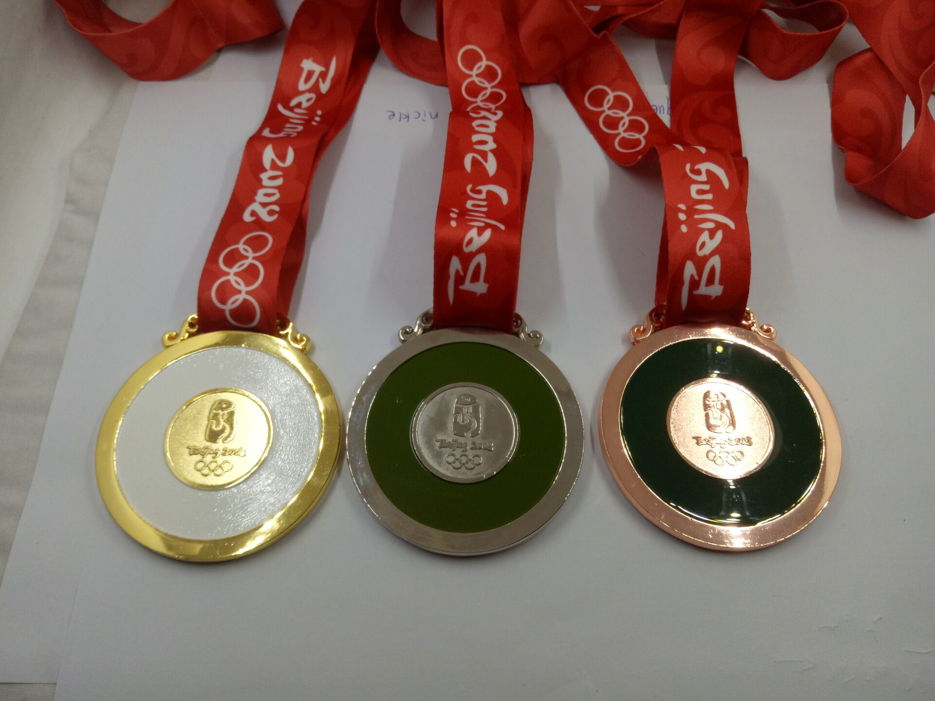 Nuevas medallas de oro olímpico de la reproducción del diseño (XY160914)
