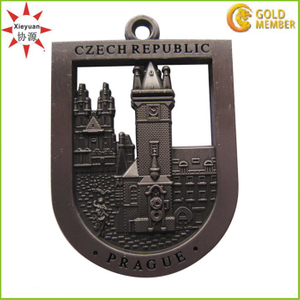 Medallas creativas baratas de encargo de la concesión con latón antiguo