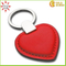 Corazón rojo Keychain del PVC de la alta calidad de encargo de la fábrica
