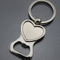Abrelatas de botella de Keychain de la dimensión de una variable del corazón del regalo de boda